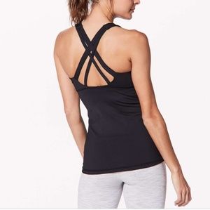 Lululemon Stash N Run Tank Black